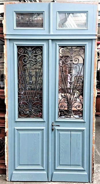 A pair of French Entrance Doors